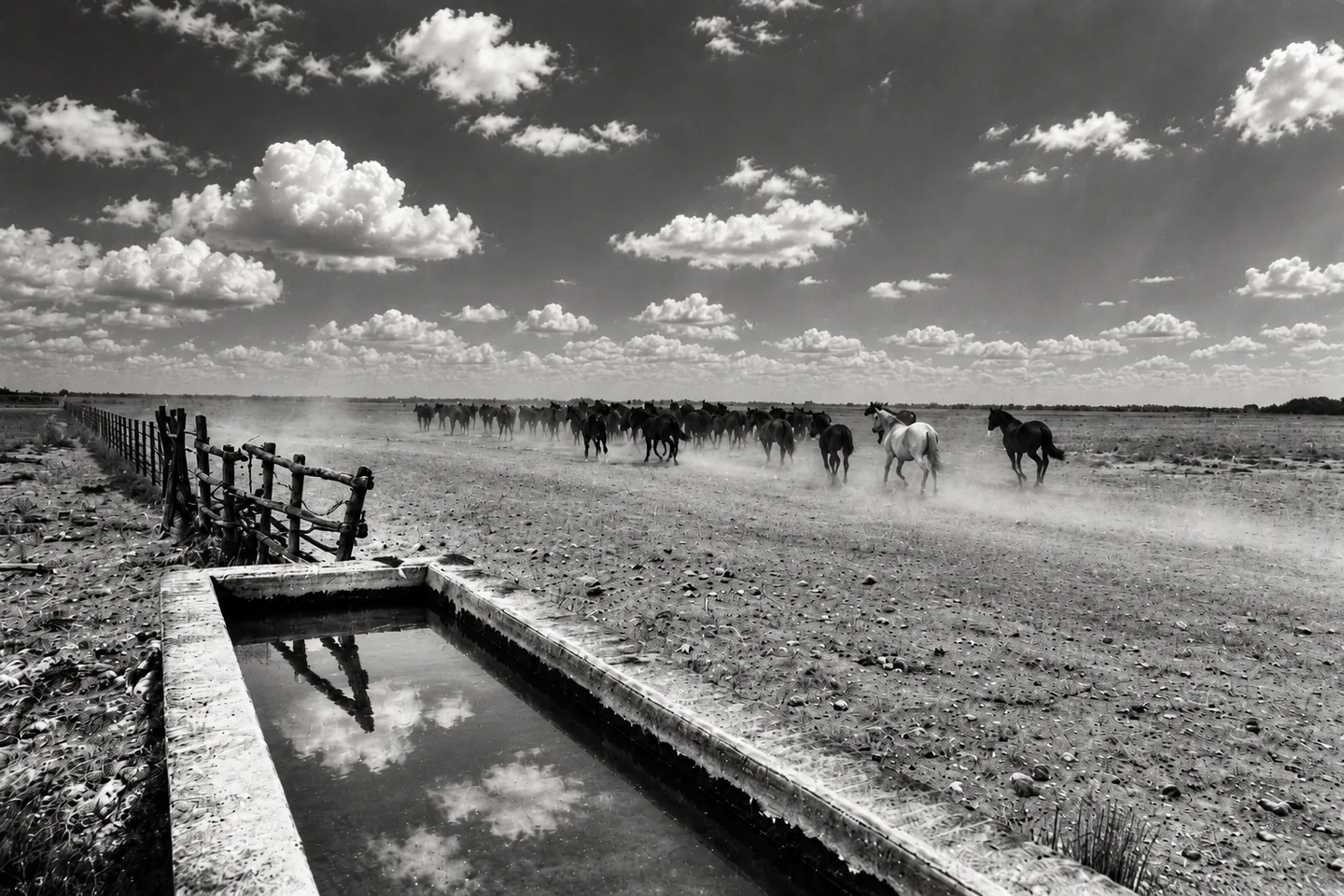 Dopo l’Abbeverata, fotografia di Andrea Fadini
